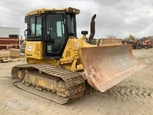 Used Komatsu Dozer in yard